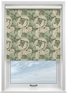 William Morris At Home Acanthus, Nettle - Roller Blind